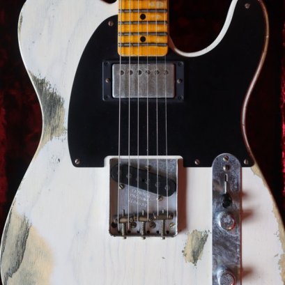 Fender Custom shop'51 Telecaster Relic Blonde White Limited Edition 2020 (3.3kg)