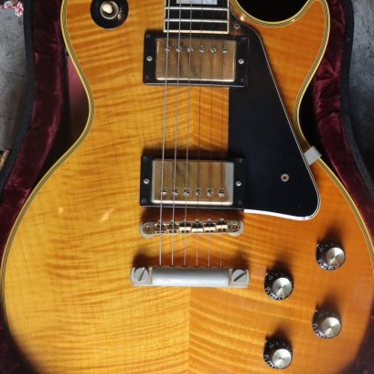 Gibson Lespaul Custom shop’68 Flame Top Antique Natural 2005 (4.6kg)