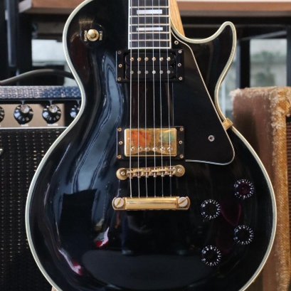 Gibson Lespaul Custom Black 1990 (4.6kg)