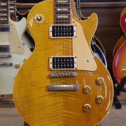 Gibson Lespaul Classic plus 60 neck Trans Amber 2000 (4.1kg)