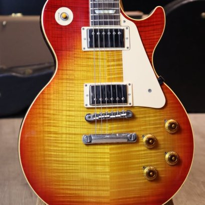 Gibson Lespaul Pre Historic'59 Cherry Flame 1990 Yamano (4.0kg)