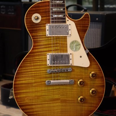 Gibson Custom Shop'59 Historic R9 Killer Top AAA 1995 Iced Tea Burst (4.0kg)