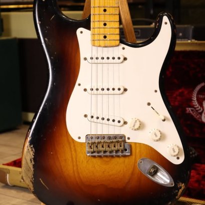 Fender Custom shop’54 1954 60th Anniversary Sunburst Heavy Relic 2014 (3.2kg)
