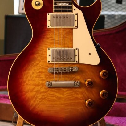 Gibson Lespaul Heritage Elite80 Ebony board Quilt Top 1981 (4.2kg)
