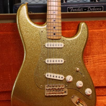 Fender Masterbuilt’56 Nos Gold Sparkle Greg Fessler 2007 (3.6kg)