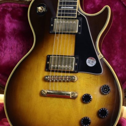 Gibson Lespaul Custom Honey Burst 1988 all Original Tim Shaw (4.4kg)