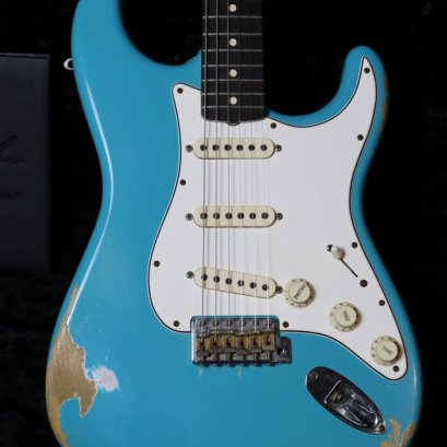 Fender Masterbuilt 1960 David Brown Taos Turquoise Relic 2022 Josefina H/W pickups (3.3kg)