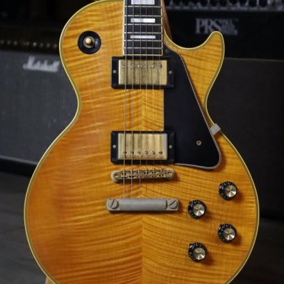 Gibson Custom shop Lespaul Custom'68 Antique Natural Flame Top 2005 (4.65kg)