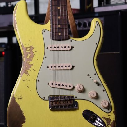 Fender Custom shop'1963 Heavy Relic Grafitti Yellow 2020 (3.5kg)
