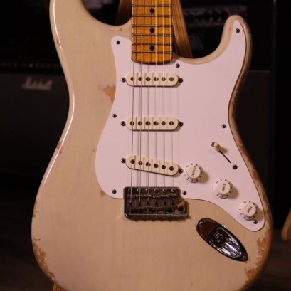 Fender Eric Johnson Signature Blonde White 2007 Custom relic (3.4kg)