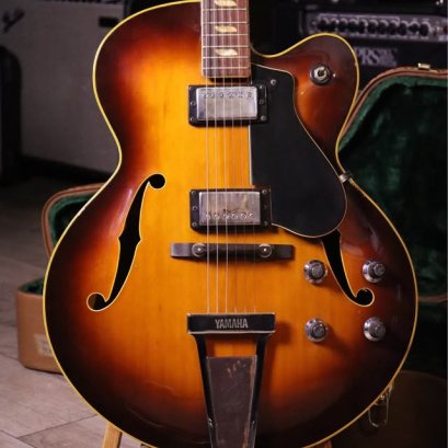 Yamaha AE-12 Archtop 1974 Museum Grade Lawsuit L-5 Made In Japan (3.3kg)