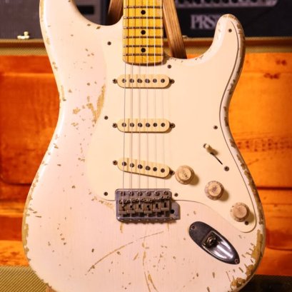 Fender Masterbuilt‘57 Heavy Relic Limited Jason Smith Blonde white 2012 (3.4kg)