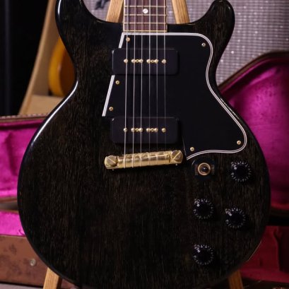 Gibson Custom shop Lespaul Special Double Cut Gold Hardware TV Black 2017 (3.2kg)
