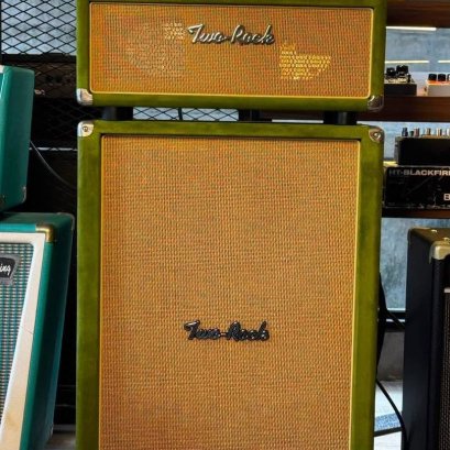 Two Rock TS-1 100w Custom Loden Suede Sliver Anodize Chassis