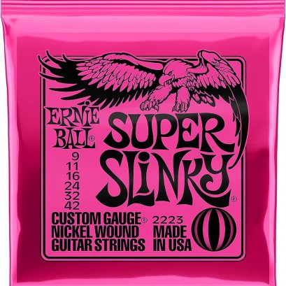 Ernie Ball Super Slinky Nickel Wound 09-42