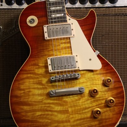 Gibson Custom shop'59 1959 40th Anniversary Quilt Top AAA 1999 (4.0kg)