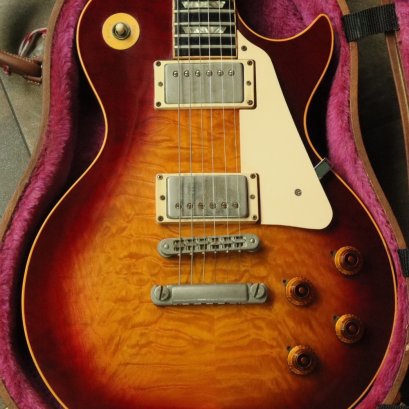 Gibson Lespaul Heritage Elite80 Ebony board Quilt Top 1981