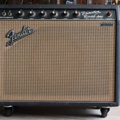 Fender Priceton Reverb Amp Blackface 1965 Original