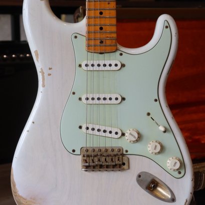 Fender Custom Shop Re56 Stratocaster Relic Blonde White 2013 (3.2kg)