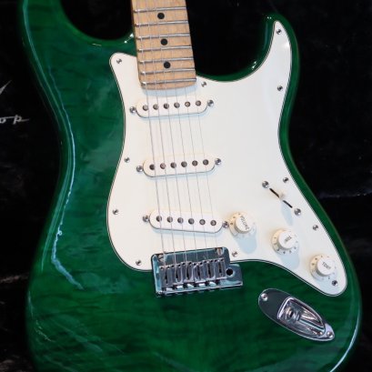 Fender Custom Shop Deluxe Emerald Green Quilt 2014 Nos (3.7kg)