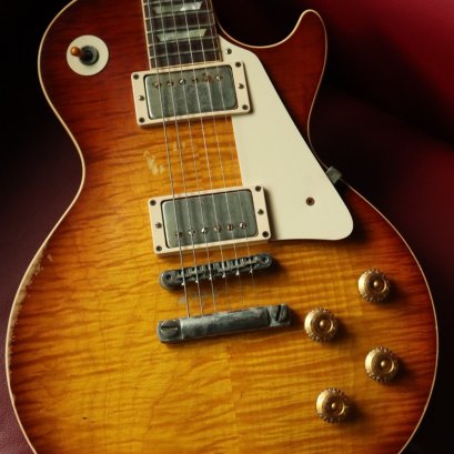 Gibson Les Paul Billy Gibbons Pearly Gates Aged and Signed 10#12 2009 (3.9kg)