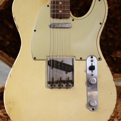 Fender Custom shop Telecaster 1963 Relic White 2008 (3.3 kg)