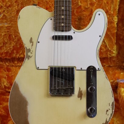 Fender Custom shop'60 Telecaster Heavy Relic Vintage White 2019 (3.3kg)