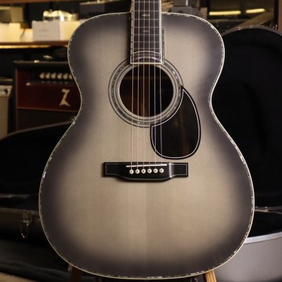 Martin Limited 20th Anniversary John Mayer OM45JM Platinum Gray Burst - New in Box