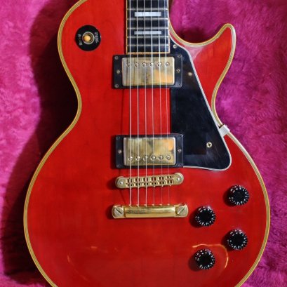 Gibson Lespaul Custom Ferrari Red 1990 all original (4.4kg)