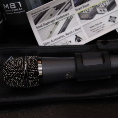 Telefunken M81 Supercardioid Dynamic Microphone Black