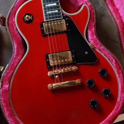 Gibson Lespaul Custom Ferrari red 1990 all original (4.7kg)