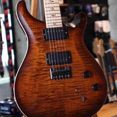 Prs Dustie Waring DW CE24 Burnt Amber Smokeburst 2023 (3.4kg)