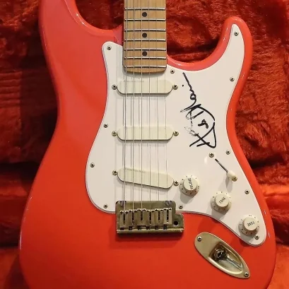 Fender Custom shop Hank Marvin Prototype Siged 1989 Fiesta Red (3.6kg)