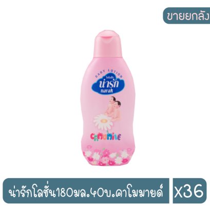 น่ารักโลชั่น180มล.40บ.คาโมมายด์