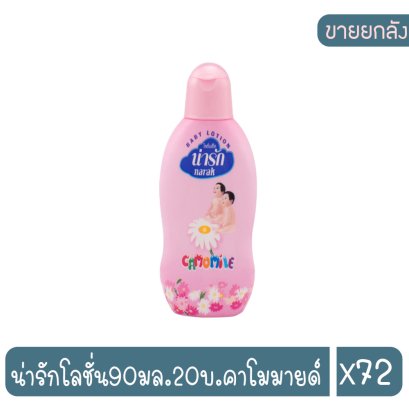 น่ารักโลชั่น90มล.20บ.คาโมมายด์