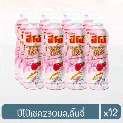 ปีโป้เชค230มล.ลิ้นจี่