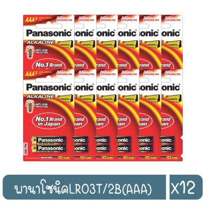 พานาโซนิคLR03T/2B(AAA)