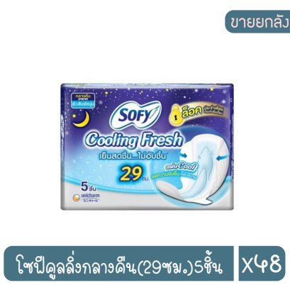 โซฟีคูลลิ่งกลางคืน(29ซม.)5ชิ้น