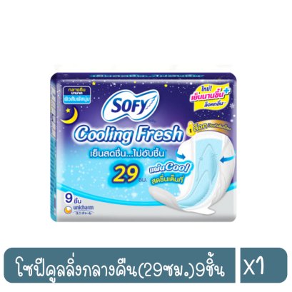 โซฟีคูลลิ่งกลางคืน(29ซม.)9ชิ้น