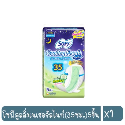 โซฟีคูลลิ่งเนเชอรัลไนท์(35ซม.)5ชิ้น