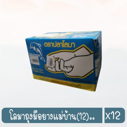 โลมาถุงมือยางแม่บ้าน(12)..