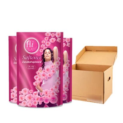 ไฮคลาสปรับผ้า(เติม)450มล.ฮานาพิ้งค์เก้