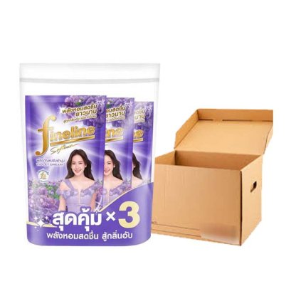 ไฟน์ไลน์ปรับผ้า(ถุง)470มล.ม่วง