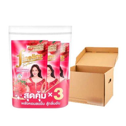 ไฟน์ไลน์ปรับผ้า(ถุง)470มล.แดง