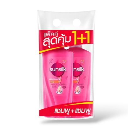 ซันซิลแชม+แชม(325+325มล.)สีชมพู
