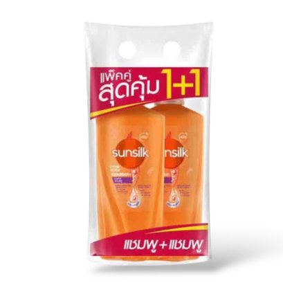 ซันซิลแชม+แชม(325+325มล.)สีส้ม