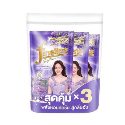 ไฟน์ไลน์ปรับผ้า(ถุง)470มล.ม่วง