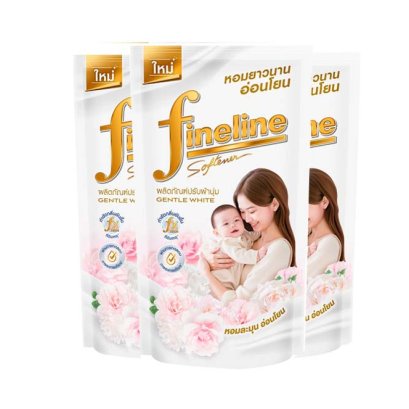 ไฟน์ไลน์ปรับผ้า(ถุง)470มล.ขาว
