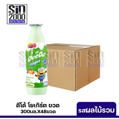 ดีโด้โยเกิร์ต300มล.ผลไม้รวมX48่ขวด