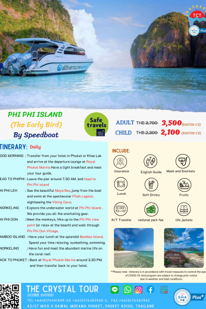 Phi Phi Early Bird By Speed Boat